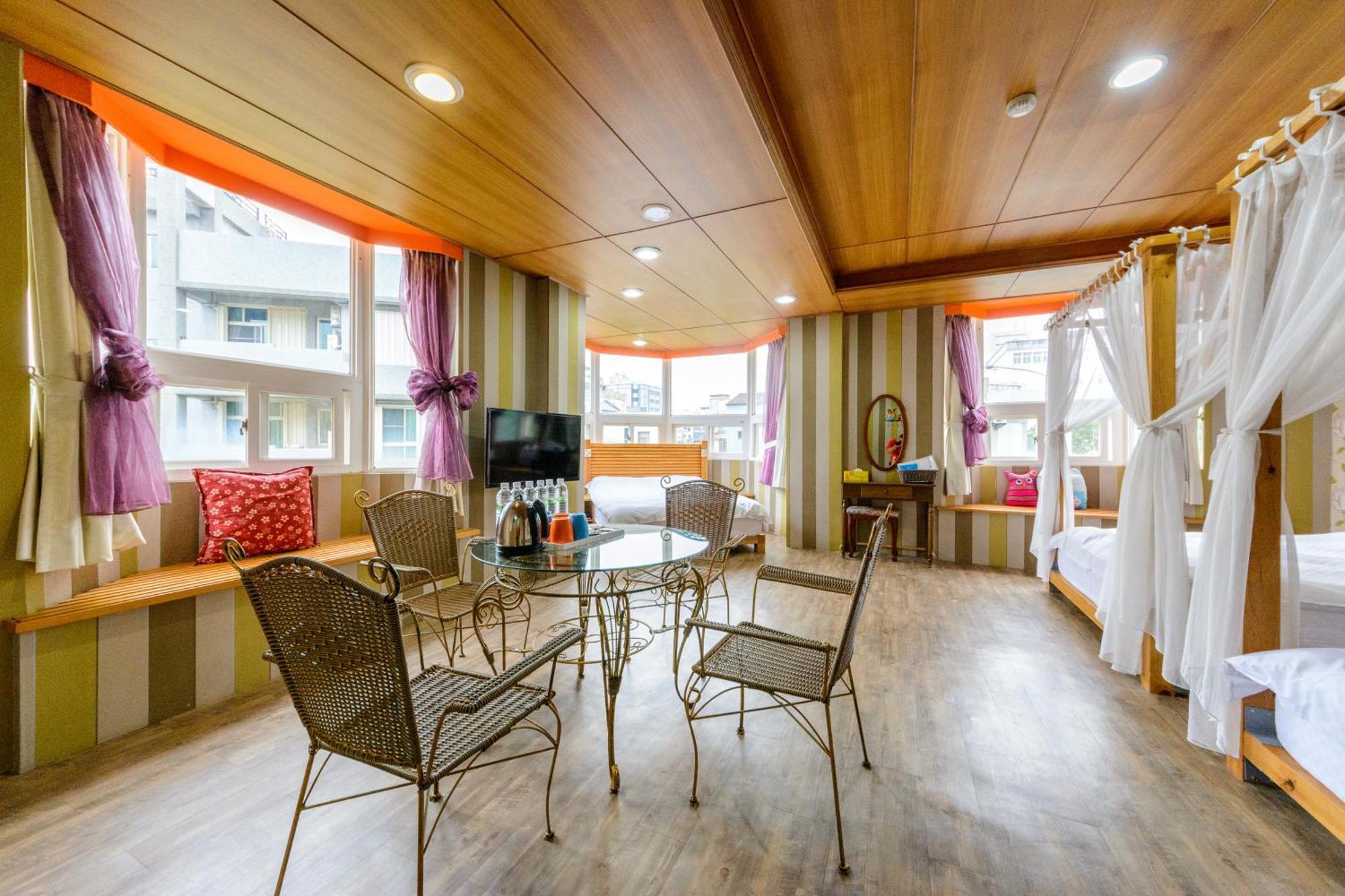 화롄 아울 캐슬 비앤비 B&B 객실 사진